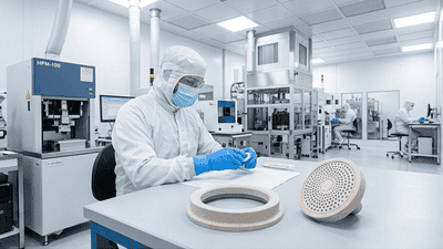 Advanced Ceramic Components in Etch and Deposition: The <10% Localization Gap