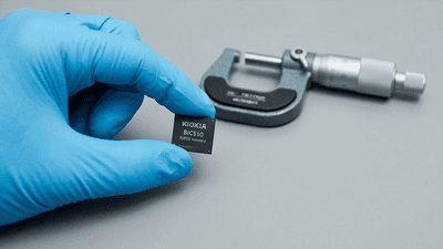 NAND Layer Count Race: Kioxia&rsquo;s 332-Layer BiCS10 Sample Delivery
